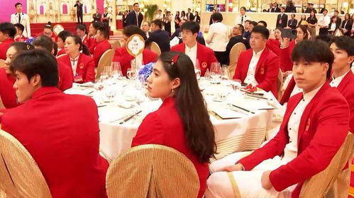 澳门举行的晚宴欢迎内地奥运健儿