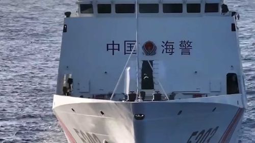 滞留仙宾礁近5个月的菲海警船撤离
