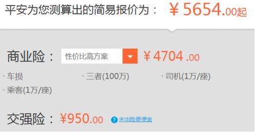 购买车险的费用分析与比较