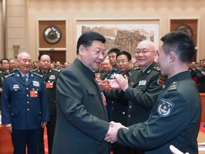 解放军和武警部队代表团步入庄严的会议现场
