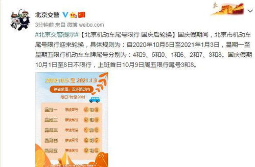 今日汽车限行规则解析