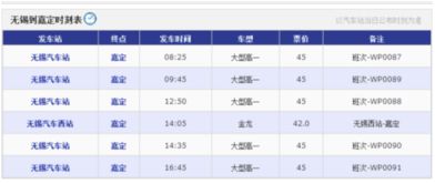 靖江到无锡的汽车票价分析与比较