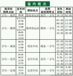 虎门到瑞金的汽车票价及行程详解