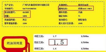 汽车的油耗计算与标准解析