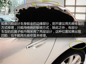汽车凹陷与刮痕的修复费用解析