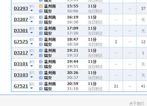 南九到温州的汽车票价详解