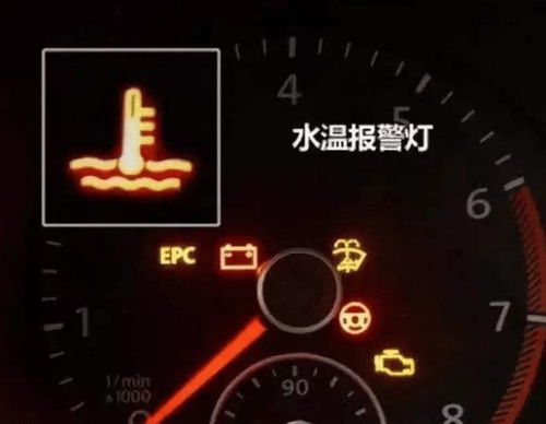 汽车水温警告灯为什么出现红色？