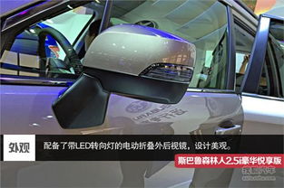 银白色斯巴鲁汽车价格解析