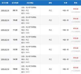 资阳到内江的汽车票价分析及旅行建议
