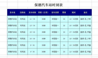 太原到保德的汽车票价分析及交通建议 太原到保德的汽车票价分析及交通建议