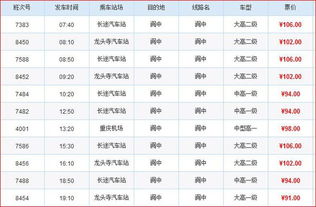 从金城到阆中的汽车票价分析