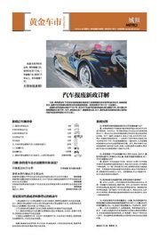 小型汽车报废补贴政策详解 小型汽车报废补贴政策详解
