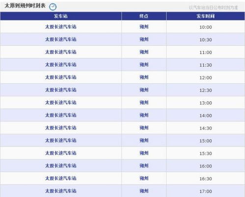 从朔州到北京的汽车票价详解