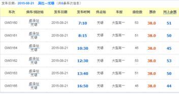 无锡到湖州汽车票价详解