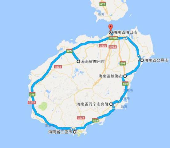 在海南自驾游的油耗预算指南
