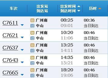 惠州到中山汽车票价详解