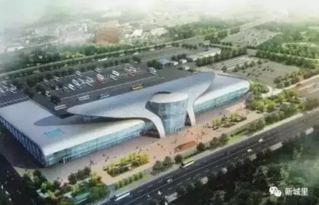 新兴城市中的汽车站分布