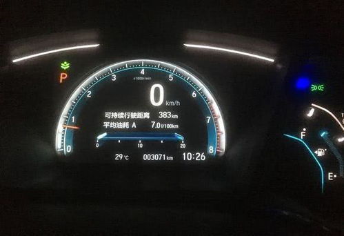 汽车油耗1升多少钱？