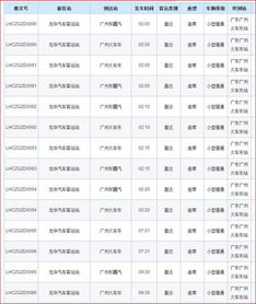 广州至深圳的汽车票价，了解路线、价格与注意事项