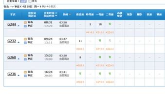 枣庄到青岛的汽车票价