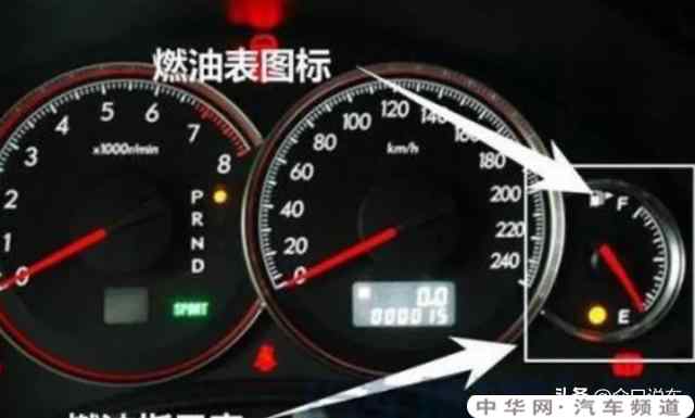 如何查看汽车油箱里的油量