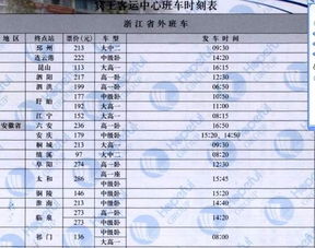 徐州到义乌的汽车票价格详解