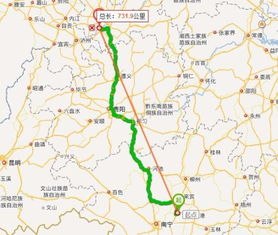 重庆到武胜的汽车里程是多少？